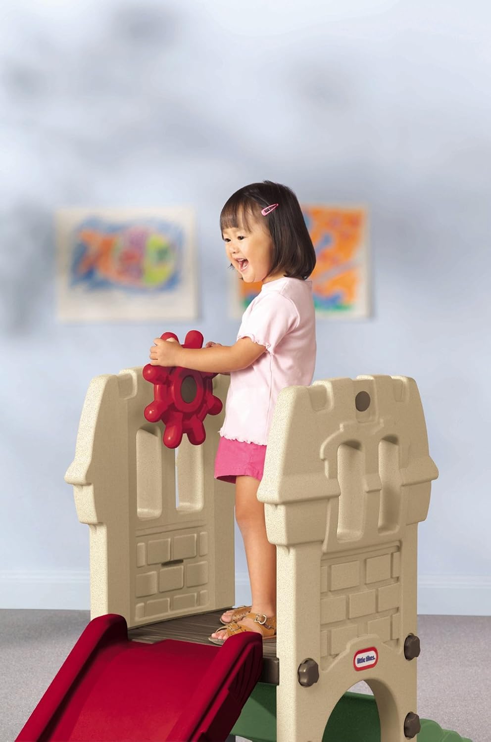 little tikes hide and seek climber castle