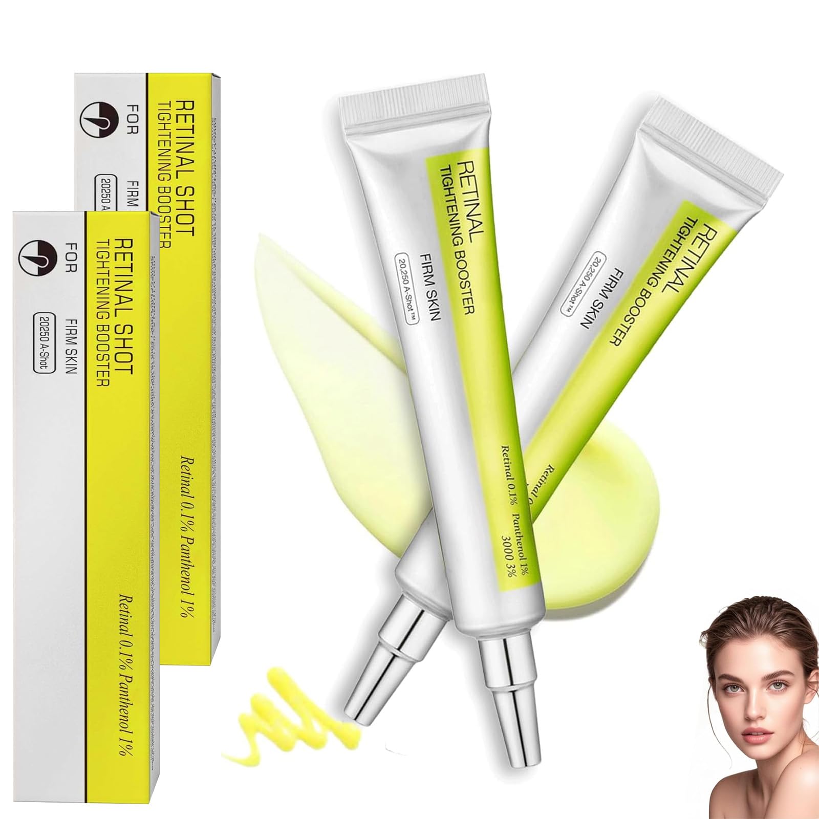 Photo 1 of ** FACTORY SEALED ** Retinol Serum for Face - Anti-Aging Booster with Hyaluronic Acid & Peptides for Wrinkles, Pores, and Firmness (15ml)