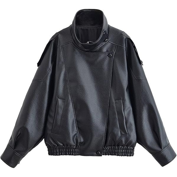 ジャケット・アウター 00s y2k archive high neck lether jacket Amazon.com: Women's Y2K Grunge Leather Jacket Vintage Cyber