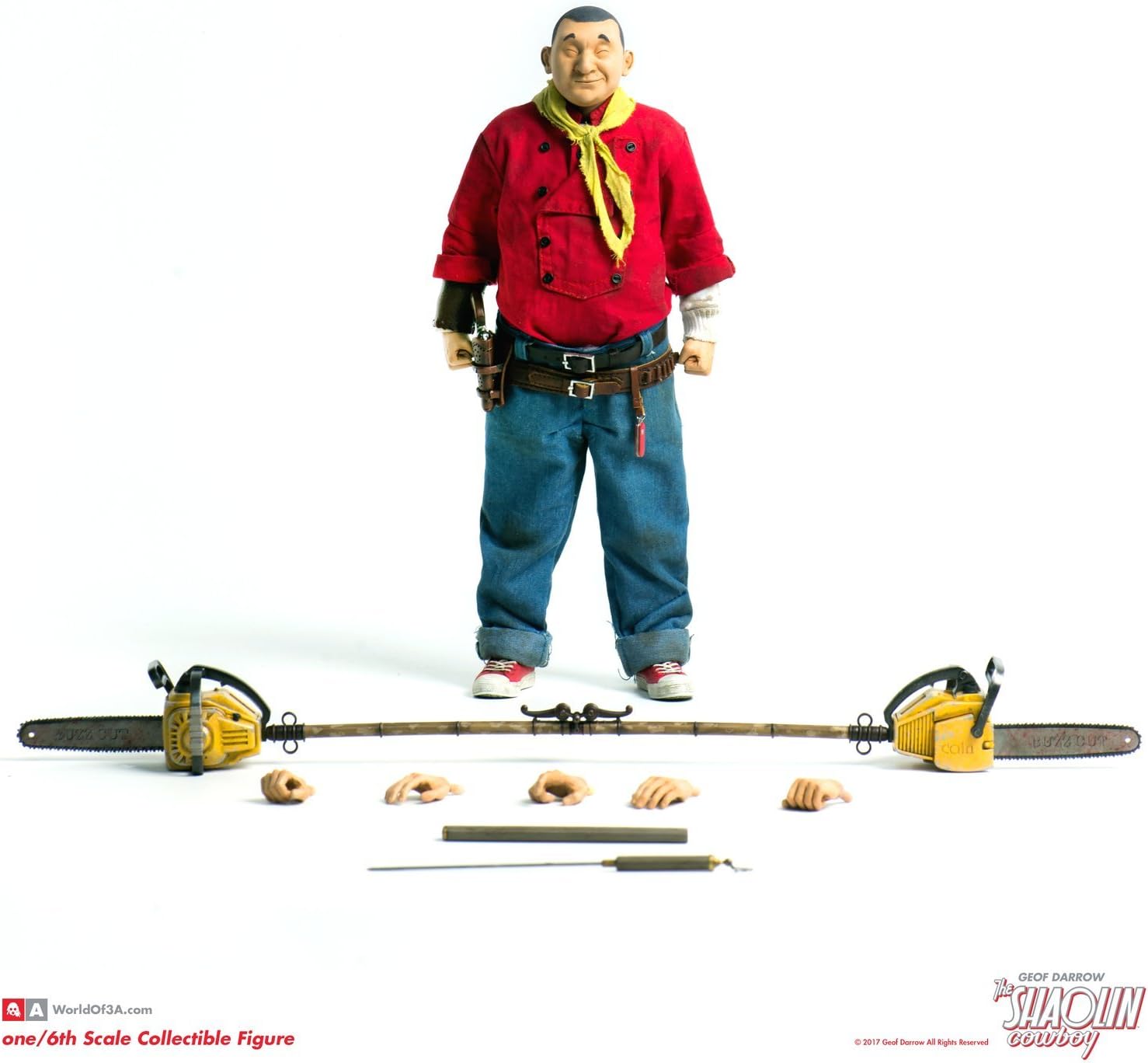 Shaolin Cowboy 3A17011 Action Figure, Various