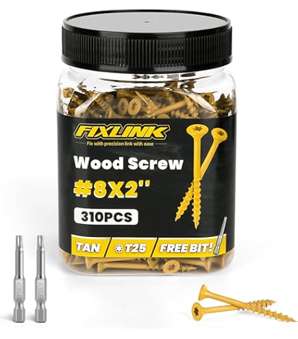 てつぶり Wood Screw,Star Drive,Torx 25, Type 17 Slot Point,Wood Screw
