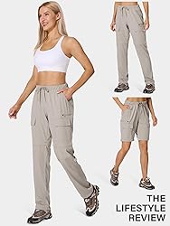 Womens Hiking Pants Convertible Quick Dry Stretch