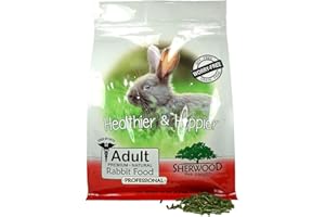 Sherwood Pet Health Adult Rabbit Food Professional 10 lbs, Grain and Soy-Free for Better Digestion