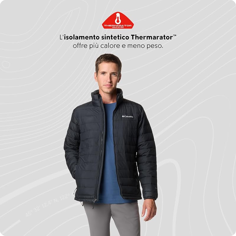 Powder Lite 2 Jacket, Piumino Uomo, Black, M