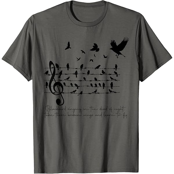 Amazon.com: Whisper Words of Wisdom Let is Be T-Shirt Small