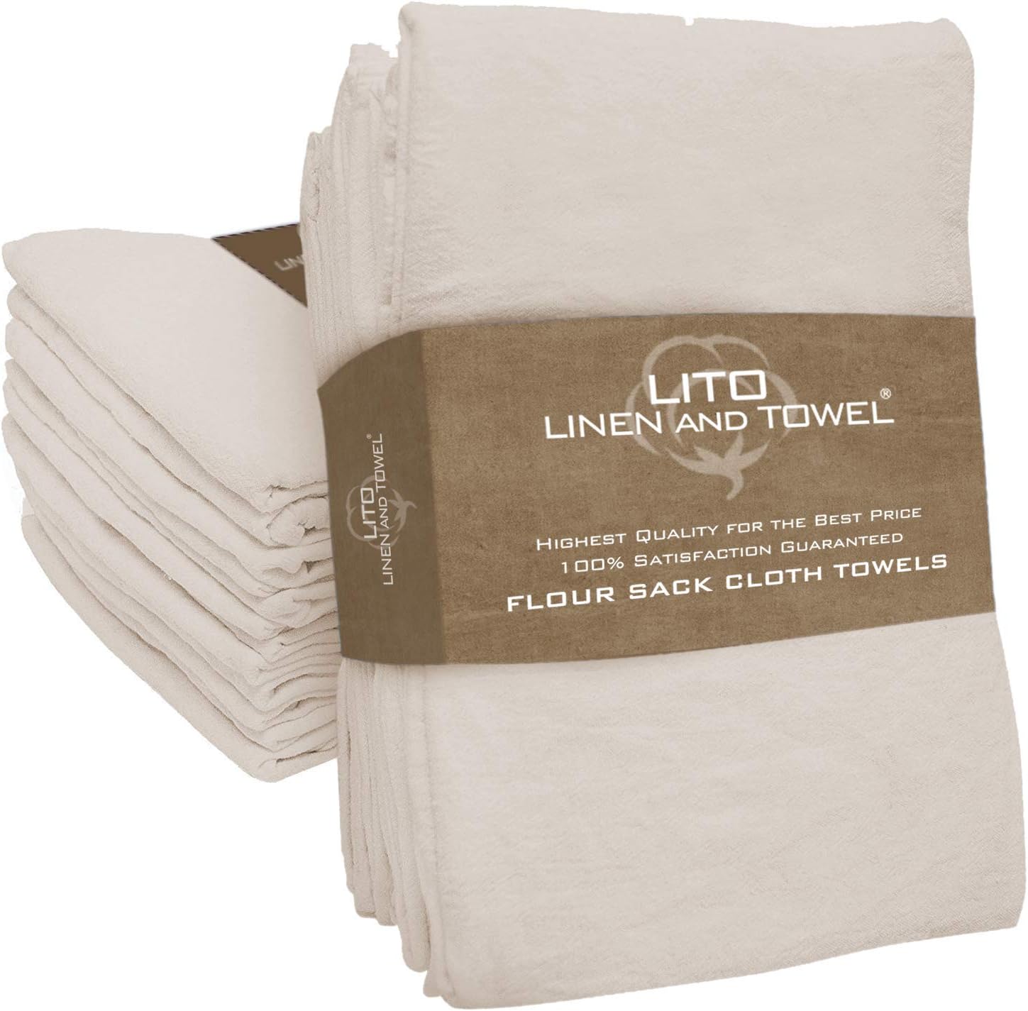 Best Unbleached Organic White Kitchen Towels
