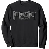 Justin Bieber Official Outline Purpose Tour Dateback Sweatshirt