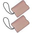 Samsonite 2-Pack Vinyl ID Tags, Dusty Rose