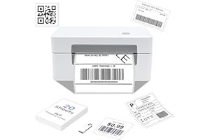 BORN4SHIP Bluetooth Shipping Label Printer 4x6 for Small Business, Bluetooth Thermal Label Printer for Shipping Labels, Amazon, Ebay, Shopify, Etsy, USPS, FedEx, DHL, UPS