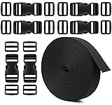 Phinus Buckle Straps 1 Inch, Webbing Straps