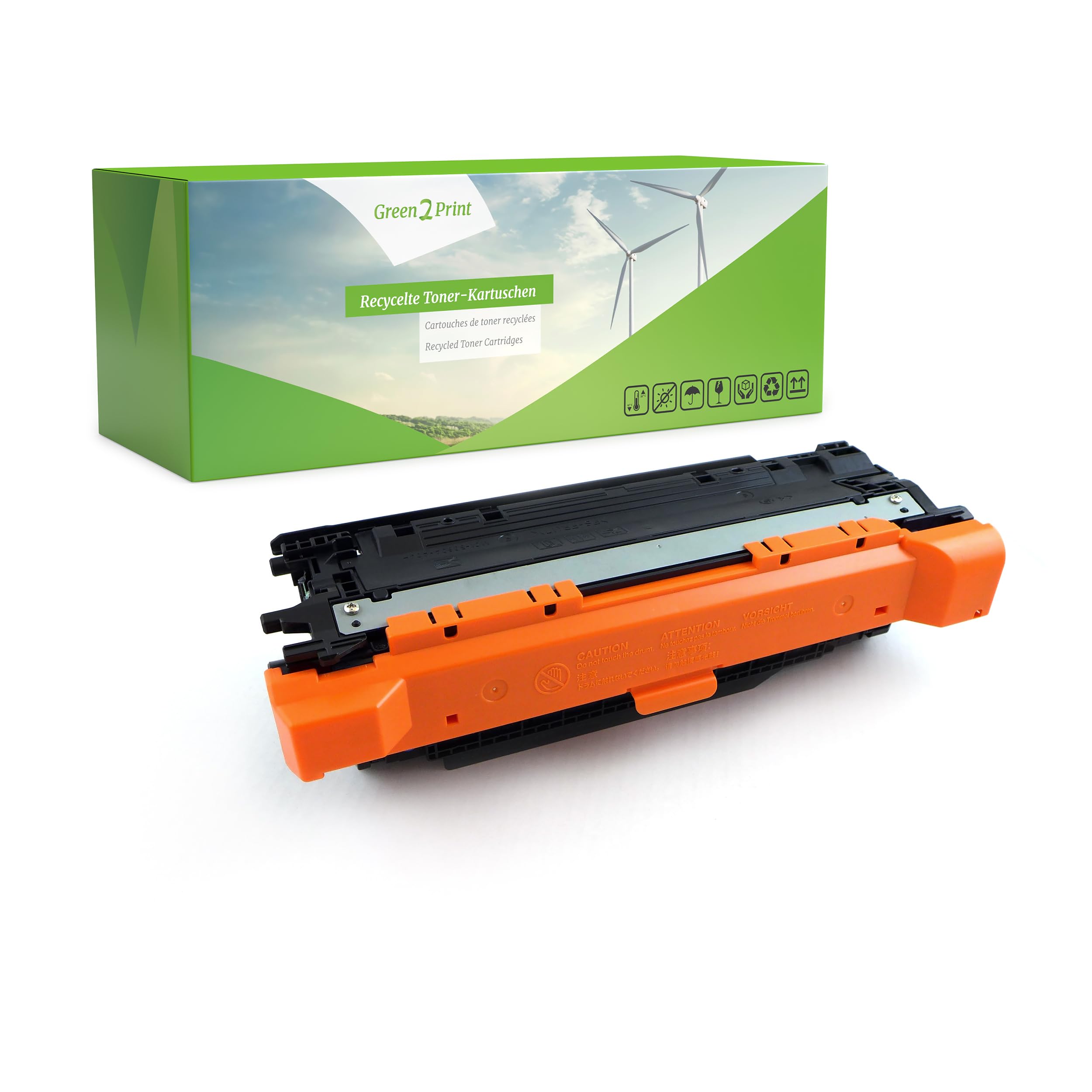 Green2Print Toner magenta 7000 pages replaces HP CE253A, 504A Toner cartridge for HP Color LaserJet CM3530FS, CM3530, CP3525N, CP3525DN, CP3525X