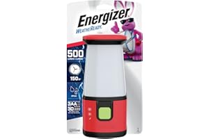 ENERGIZER LED Camping Lantern 360 PRO, IPX4 Water Resistant Tent Light, Ultra Bright Battery Powered Lanterns for Camping, Outdoors, Emergency Power Outage