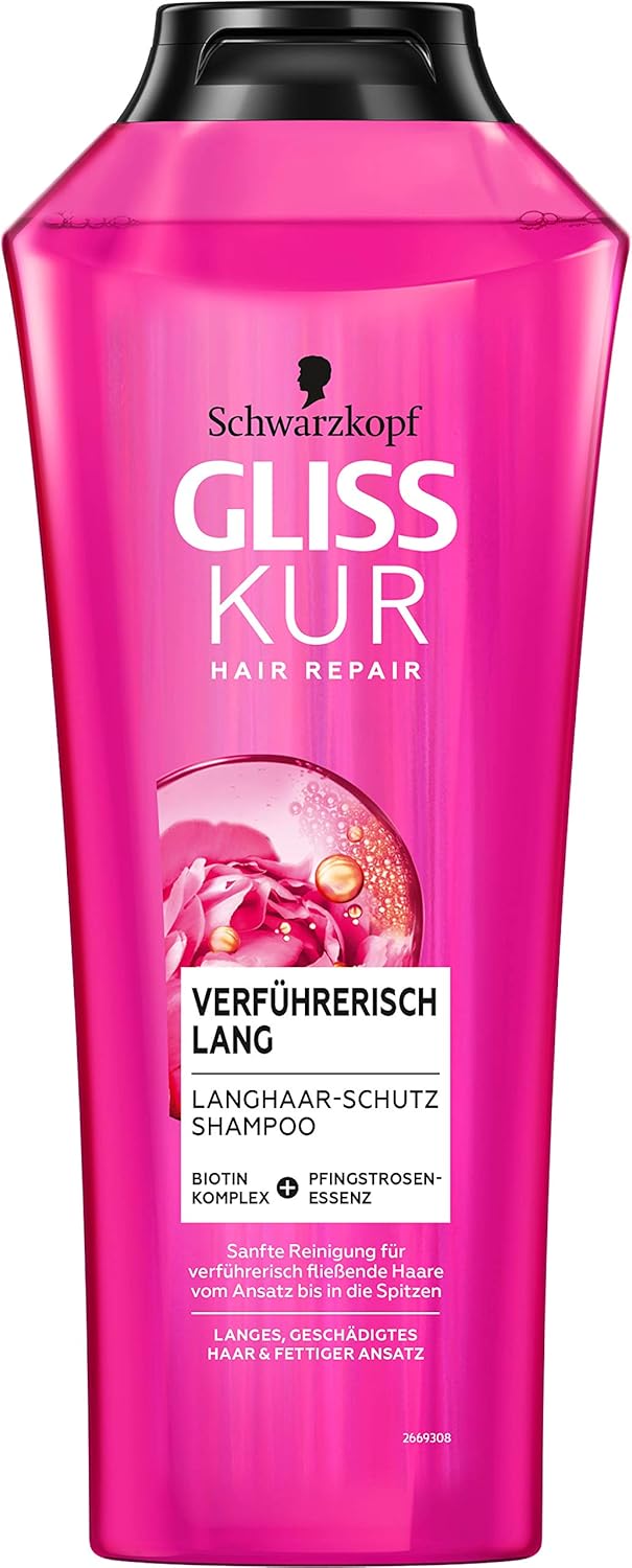 Gliss Kur Seductive Long Shampoo 400 ml, 400 ml (Pack of 1)