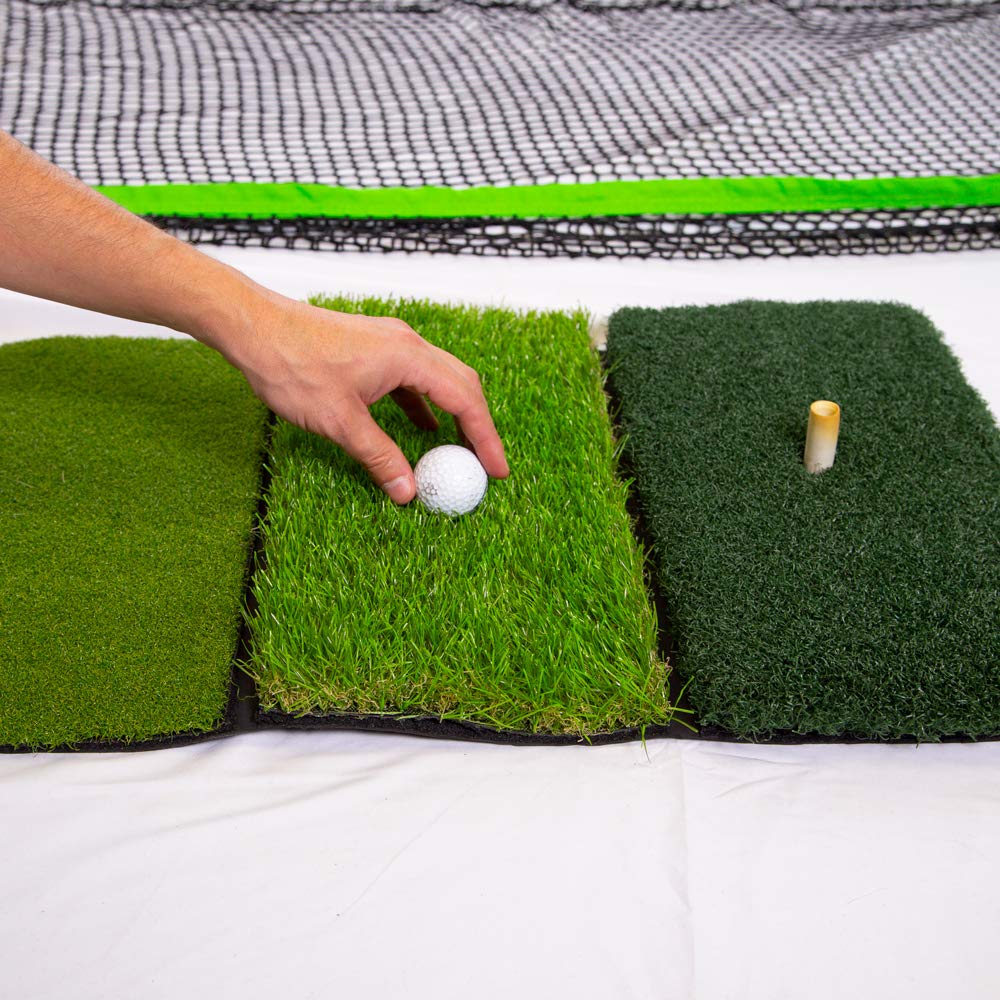 7フィート B07h2l93k7 10フィート Albatross ゴルフ練習用ネット 3フィート ヒッティングマットセット X X 3面 練習ネット 国産品 Xpressgroup Com Au