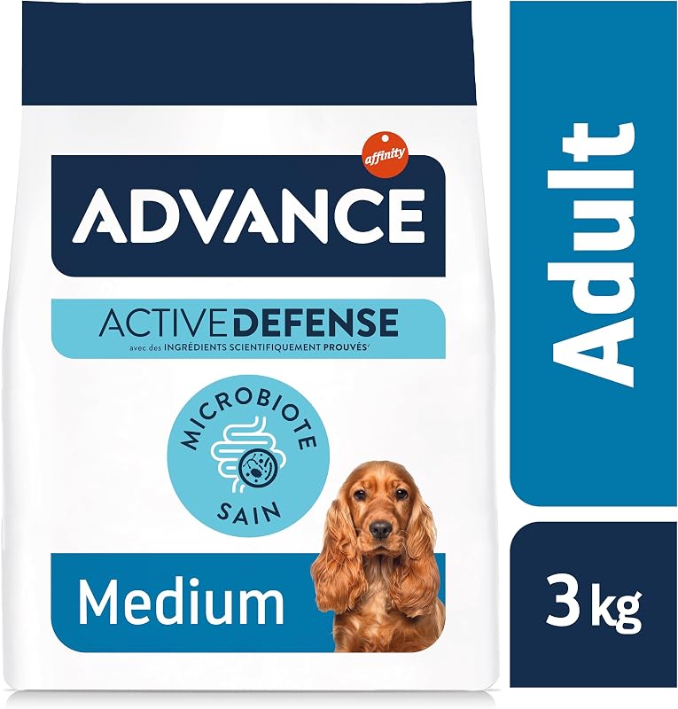 Medium Adult Chicken - Croquettes pour Chiens Adultes de Race Moyenne avec du Poulet - 3kg