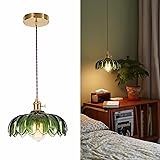 XZHGCEE Glass Pendant Light Vintage Light