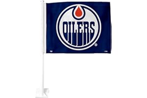 NHL Edmonton Oilers 2-Sided Car Flag