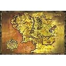 The Hobbit (Journey Map) Movie Poster