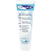 TRISWIM Swim Lotion 8.5oz | Neutralizes Chlorine, Bromine & Saltwater Odors | Hydrates & Soothes Dry Skin | Enriched with Aloe, Shea Butter & Coconut Oil | Zen Grapefruit Scent