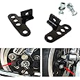 Adjustable 1 + 2 + 3 Rear Lowering Link Kit Sportster 883 + Sportster 1200 Motorcycle Drop Links Fits for Harley motobike (Black)