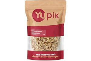 Yupik Sliced Almonds With Skins, 1Kg, Unblanched, Gluten-Free, Kosher, Raw, Good Source Of Protein, Fiber, Iron & Calcium, Lo