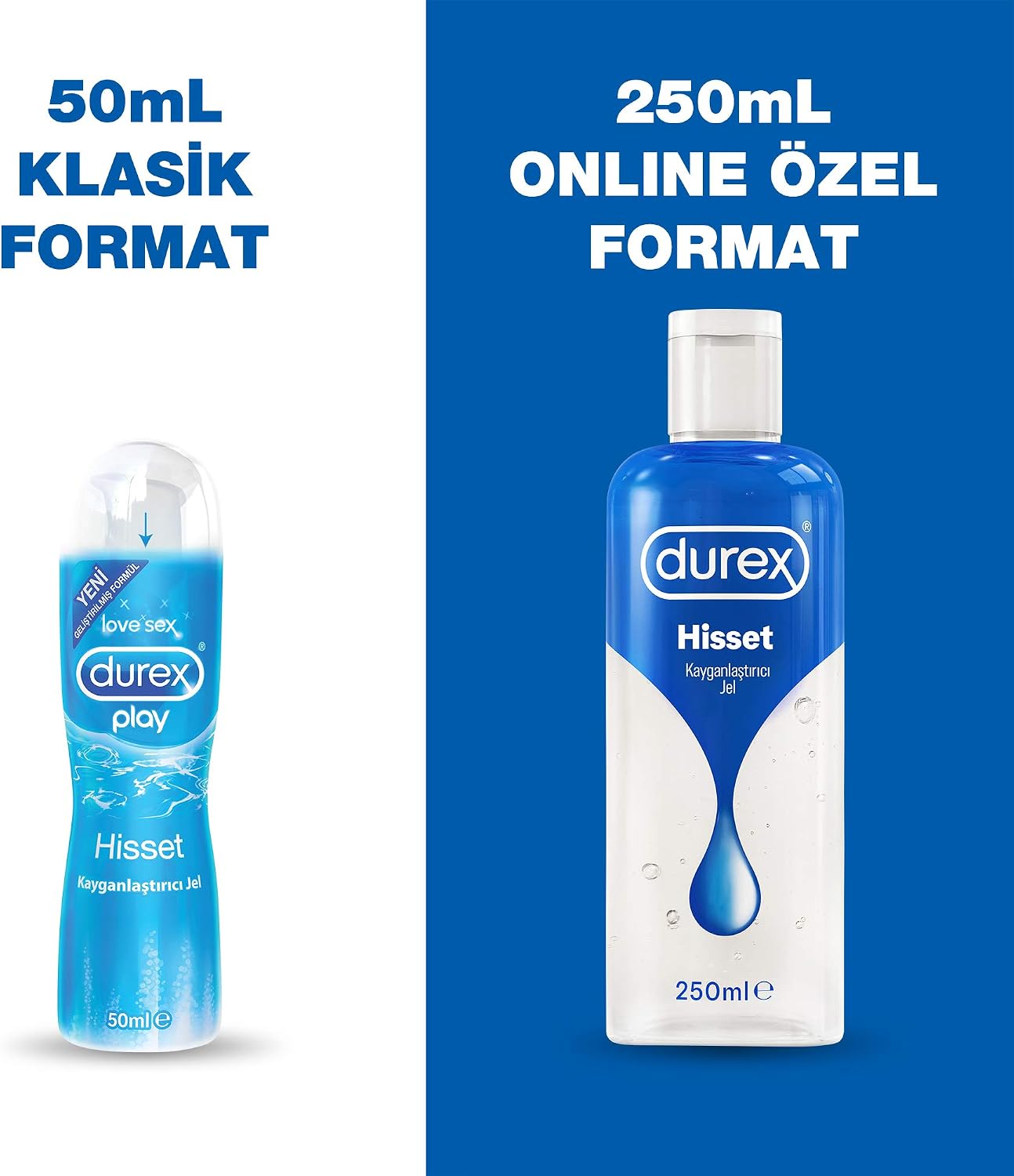 Durex Play Feel Water Based Lube, 250ml, Gentle, pH Friendly, Non Sticky, Non Staining, Unflavoured, Condom & Toy Compatible - Image 3