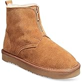 Style & Co. Womens Terrii Suede Winter & Snow Boots Tan 7 Medium (B,M)