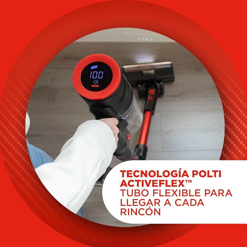 Forzaspira ActiveFlex SR350, Escoba Eléctrica Recargable Sin Cable
