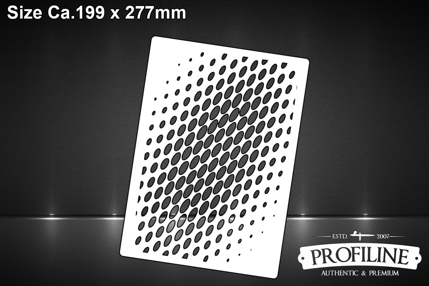 Circles Halftones texture FX Airbrush Stencil Effects Stencil Amazon