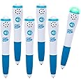 Educational Insights Hot Dots Light-Up Interactive Pen, Set of 6 Pens, Interactive Learning, Compatible with Any Hot Dots Set (Workbooks Not Included)
