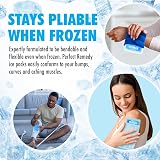 Perfect Remedy Gel Ice Pack 2 Pack Reusable Hot & Cold Compress view 5