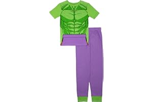 Marvel boys 2-piece Snug-fit Cotton Holiday Pajama Set, Soft & Cute for Kids