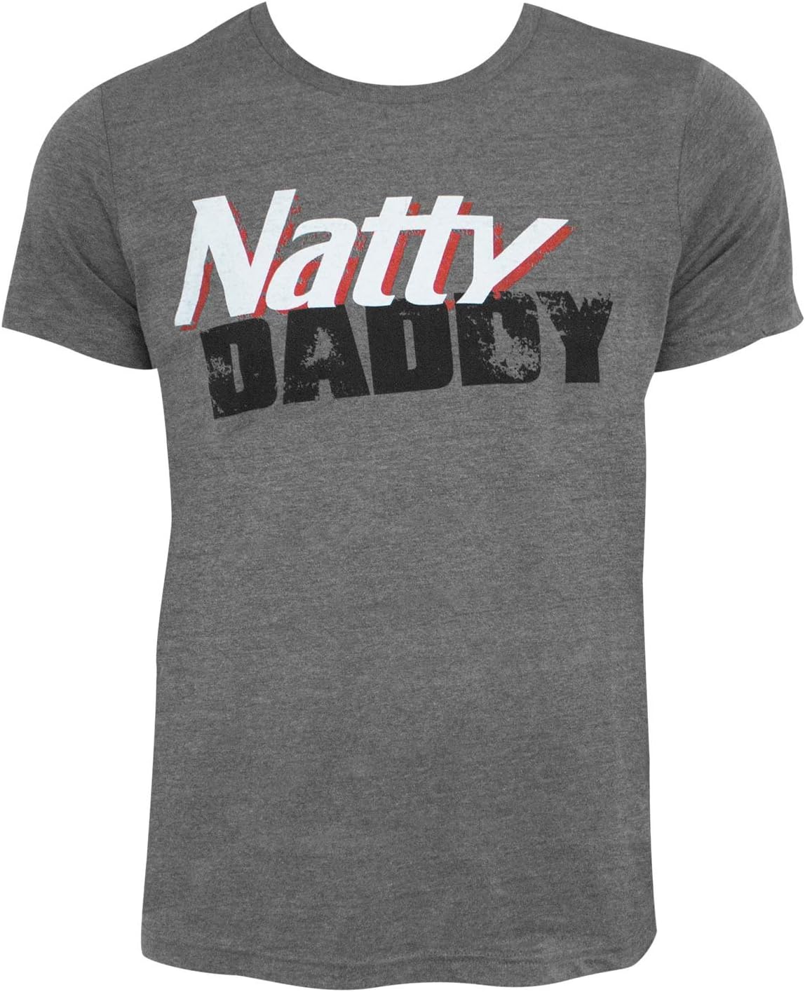 Natty Light Daddy Stacked Logo Men's Tee Shirt X-Large