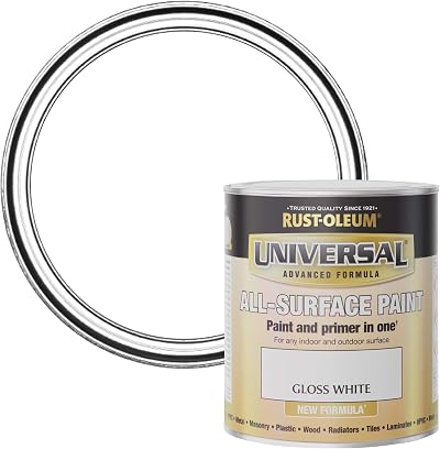 Rust-Oleum Universal Gloss White 750ml Spray Paint