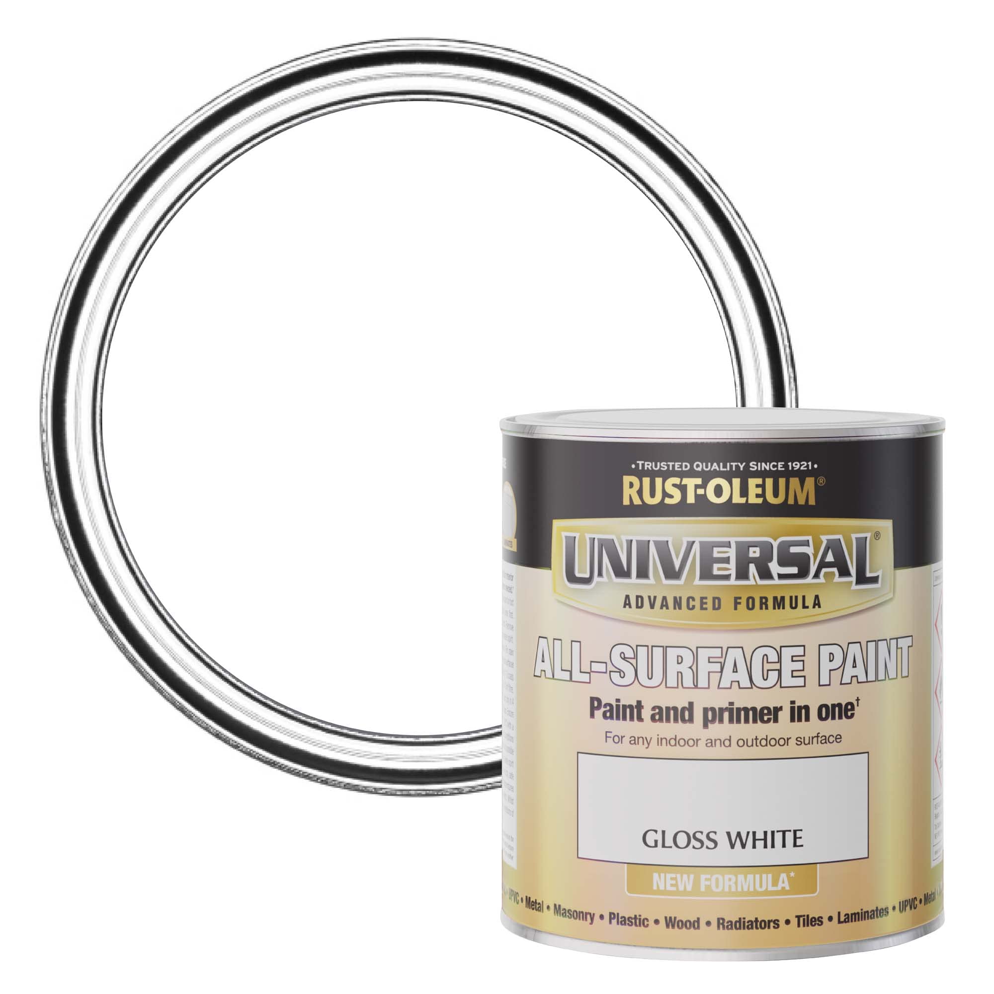Rust-Oleum Universal Gloss White 750ml