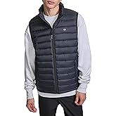 Champion Men's Packable Puffer Vest With Stand Collar