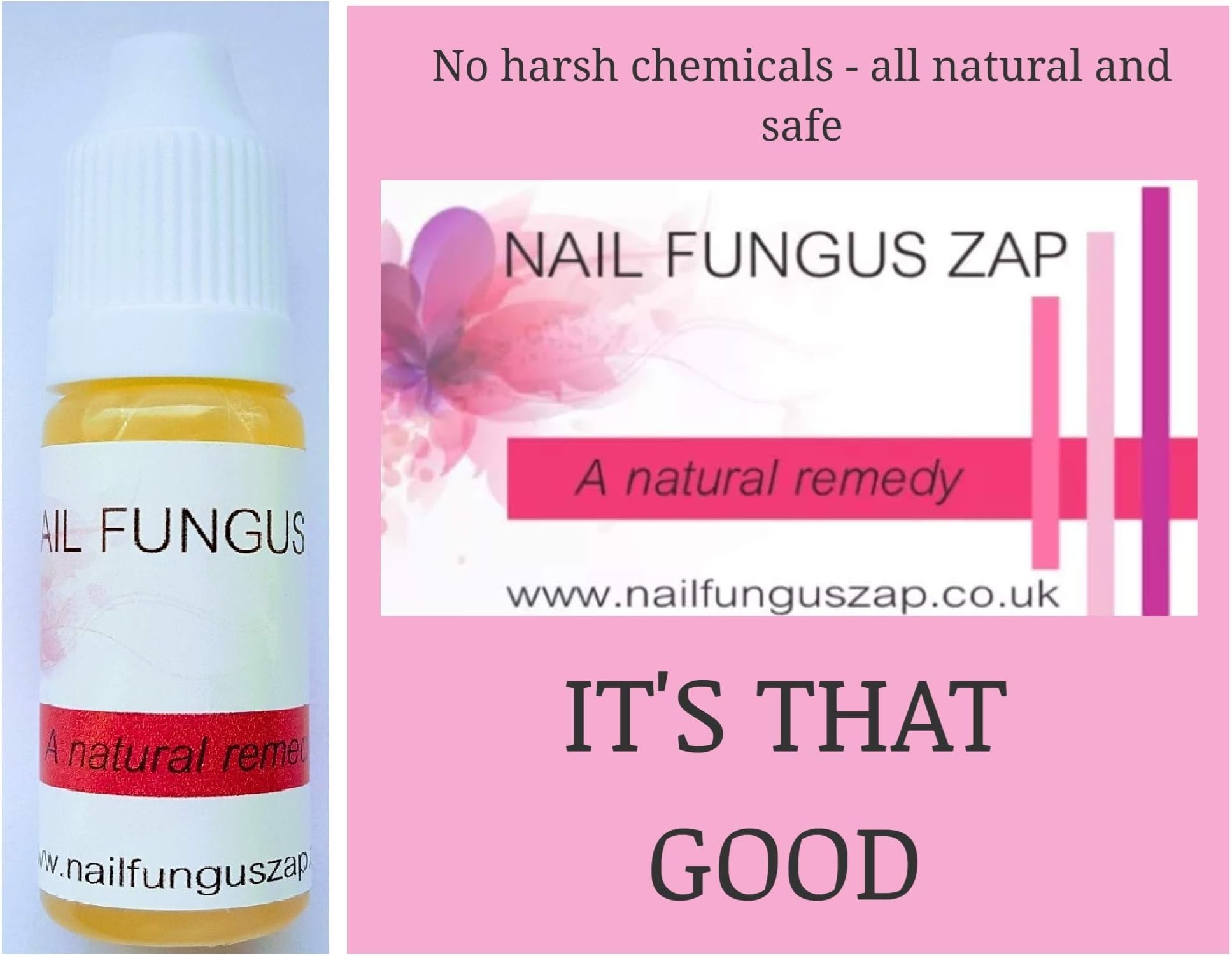Fungal Nail Treatment | Anti Fungal | 100% Natural | 10ml Nail Fungus Zap™ | Fungal Nail Treatment | Free P+P