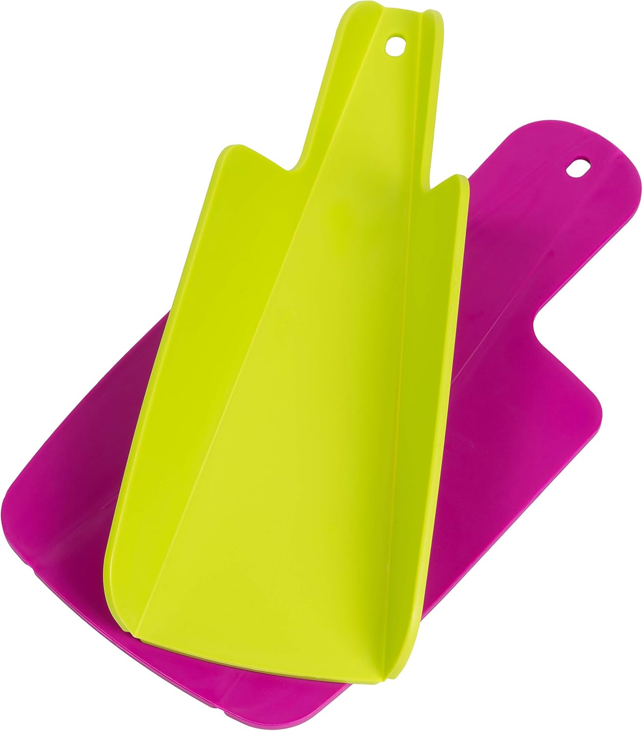 Kitchen Helpis® Set of 2 Foldable Chopping Board Small, Plastic Board 12.6x6.97x0.39 in, Camping Chopping Board Foldable - Image 3