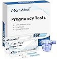 MomMed Pregnancy Test, 20 HCG Pregnancy Test Strips for Early Detection, Over 99% Accurate, 20 Free Urine Cups, Bulk Pregnancy Tests for Home Use, Pruebas de Embarazo