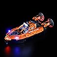GEAMENT LED Light Kit Compatible with Lego Rescue Hovercraft - Lighting Set for Technic 42120 Building Model (Model Set Not Included)