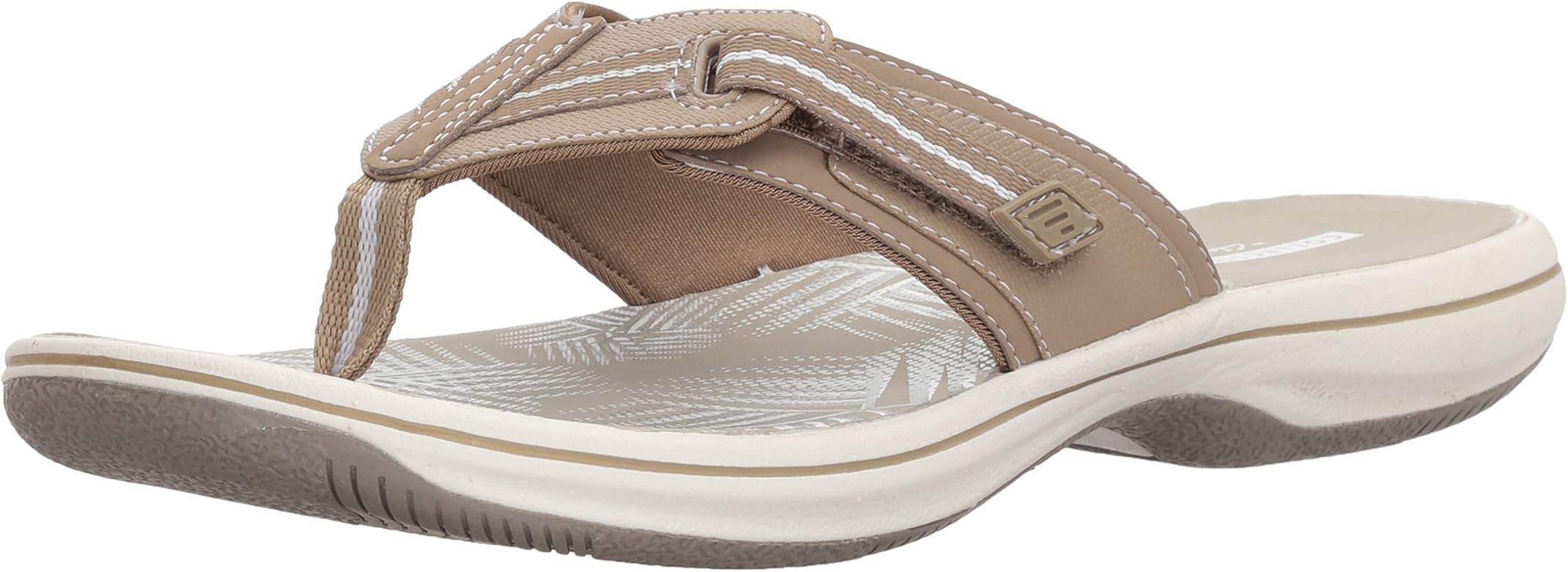 clarks women's brinkley jazz flip flop