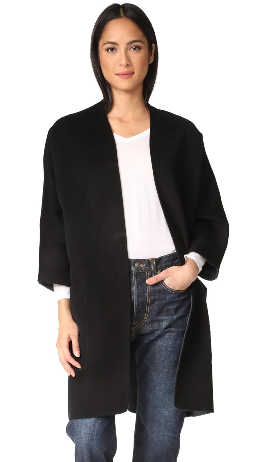 vince reversible cardigan coat