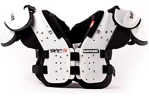 Barnett VISION IV Football shoulder pad, QB-WR, black (M)