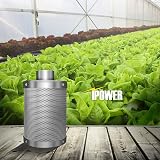 iPower 4 Inch Air Carbon Filter 200 CFM Reversible Flange Pre-filter Included view 5
