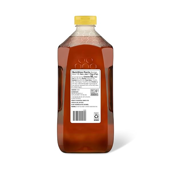 AMAZON GROCERY, WILDFLOWER PURE HONEY, 80 OZ (PREVIOUSLY AMAZON FRESH, PACKAGING MAY VARY)