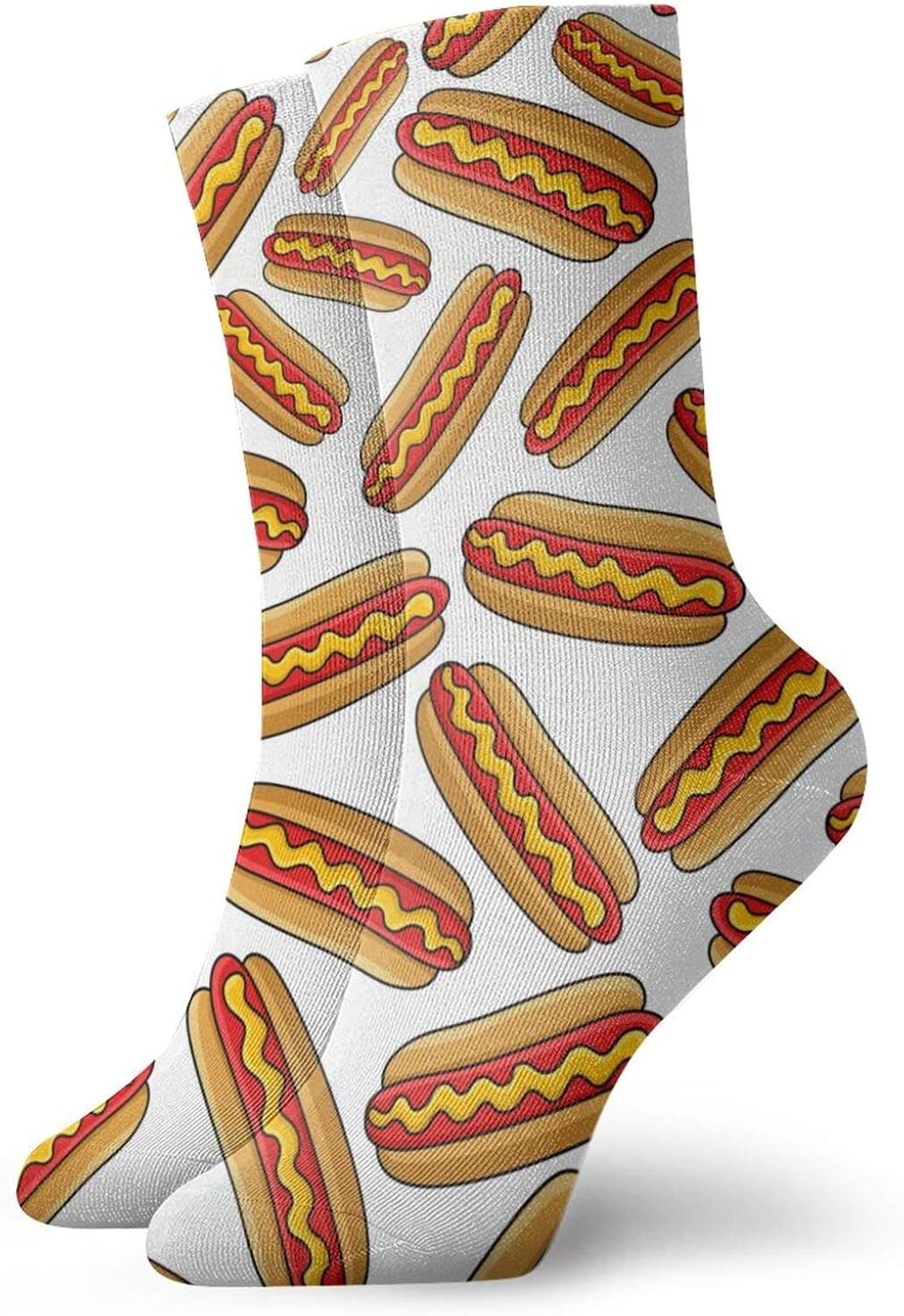 Fast Food Hot Dog Socks Socks For Unisex Casual Socks