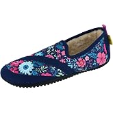 FITKICKS KOZIKICKS Active Lifestyle Slippers Indoor/Outdoor Footwear Shoes for Women (Extra Large, Floral)