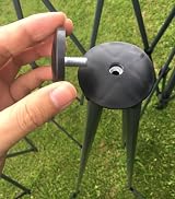 mcc direct 2x2m Pop-up Gazebo Waterproof Canopy Garden Marquee Grey view 4