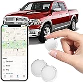 2 Pack GPS Tracker for Vehicles Work with Find My (iOS Only) Real Time Mini Car Item Finder Tag Global Coverage Hidden Car Locator Tracking Device No Monthly Fee or Subscription No SIM Card Required