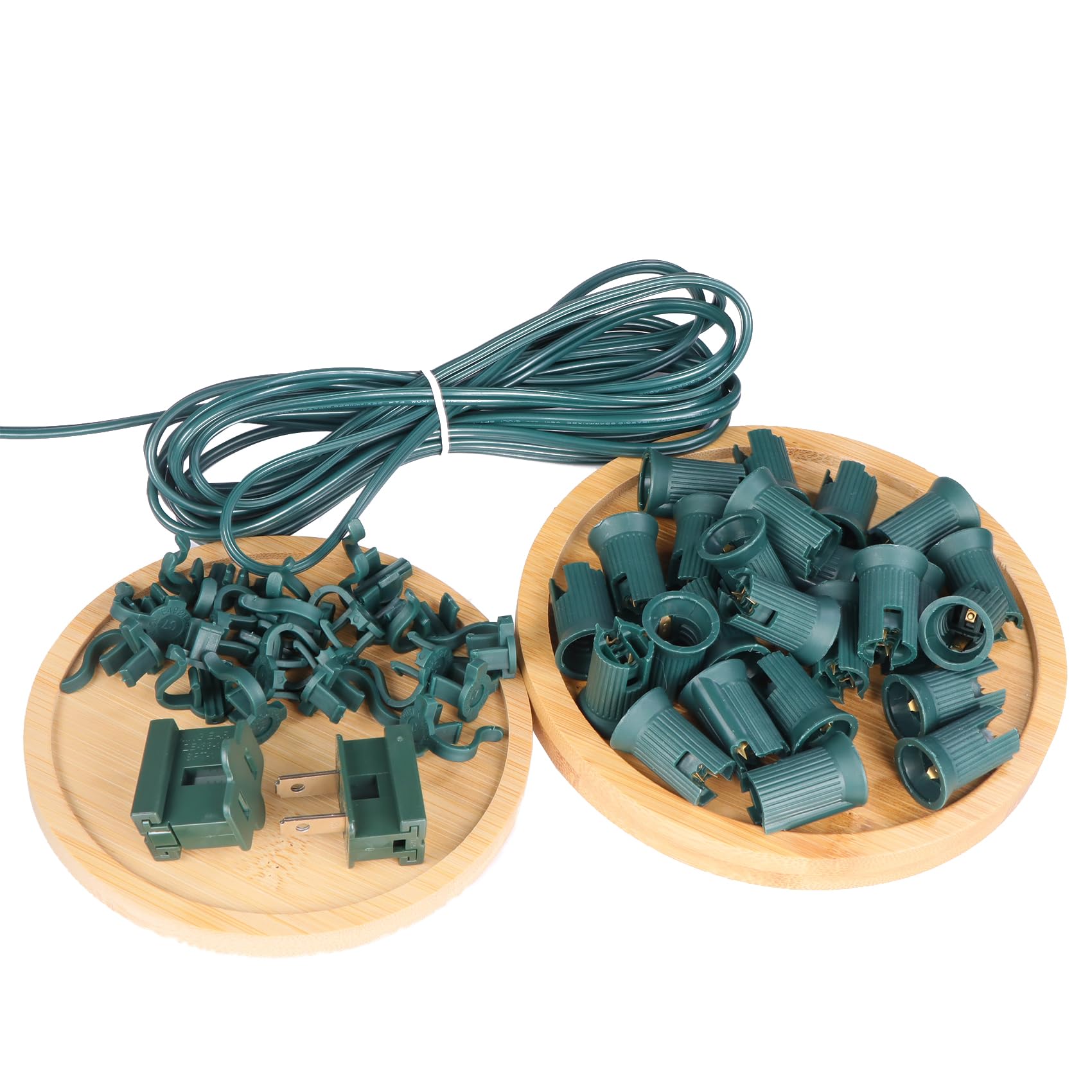 Encoidoz DIY Indoor Outdoor Light String Kit - 25FT